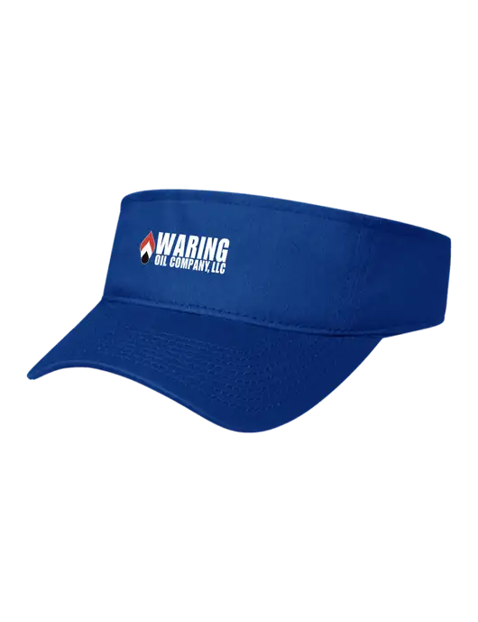 Royal Cap Visor w/Waring Oil Logo
