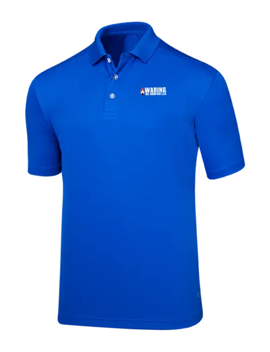 Callaway Core Royal Blue Performance Polo w/Waring Oil Logo