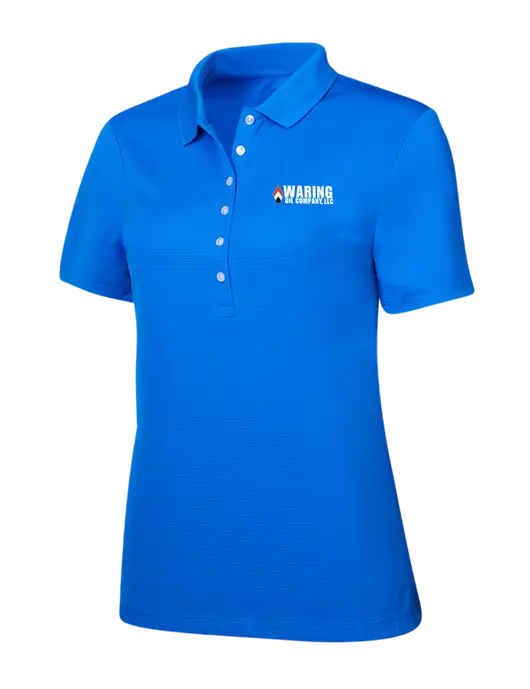 Callaway Womens Ottoman Royal Blue Polo w/Waring Oil Logo