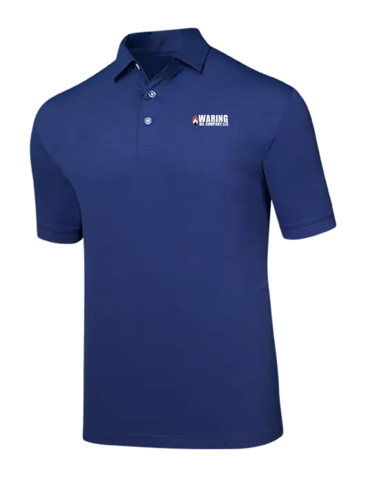 Callaway Navy Fashion Tonal Polo w/Waring Oil Logo