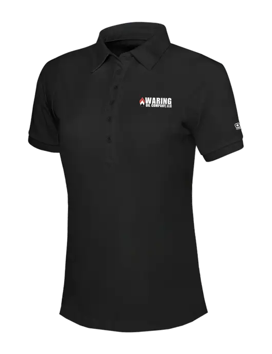 OGIO Womens Blacktop Jewel Polo w/Waring Oil Logo