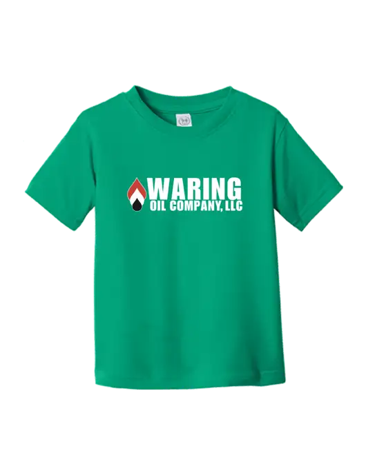 Rabbit Skins Kelly Toddler Fine Jersey Tee w/Waring Oil Logo