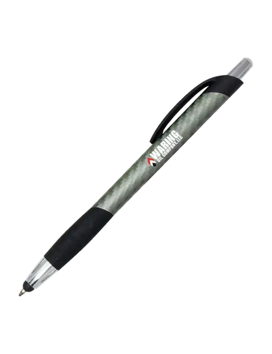 Sunray Gunmetal Stylus Pen w/Waring Oil Logo