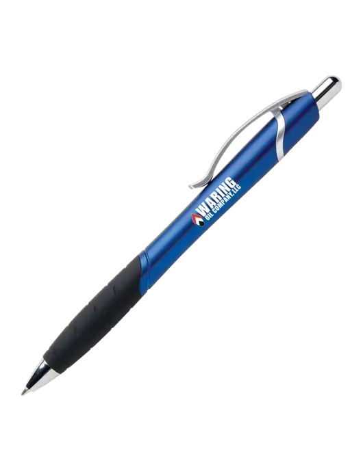 Summerhill Blue Pen - Black Ink w/Waring Oil Logo