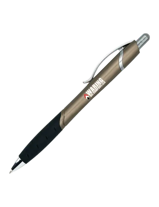 Summerhill Grey Pen - Black Ink w/Waring Oil Logo