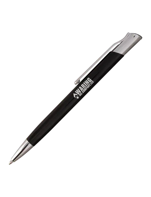San Malo Black Pen - Black Ink w/Waring Oil Logo