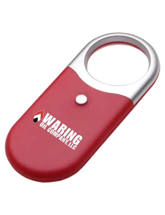 Compact Red Magnifier Light w/Waring Oil Logo