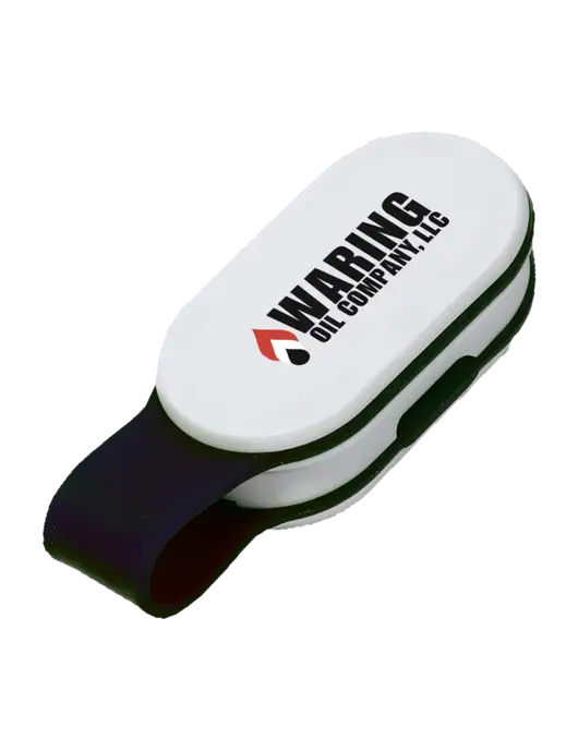 Magna Clip Black Personal Safety Light w/Waring Oil Logo