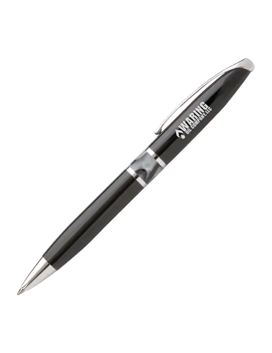 Illusion Black Pen - Black Ink w/Waring Oil Logo
