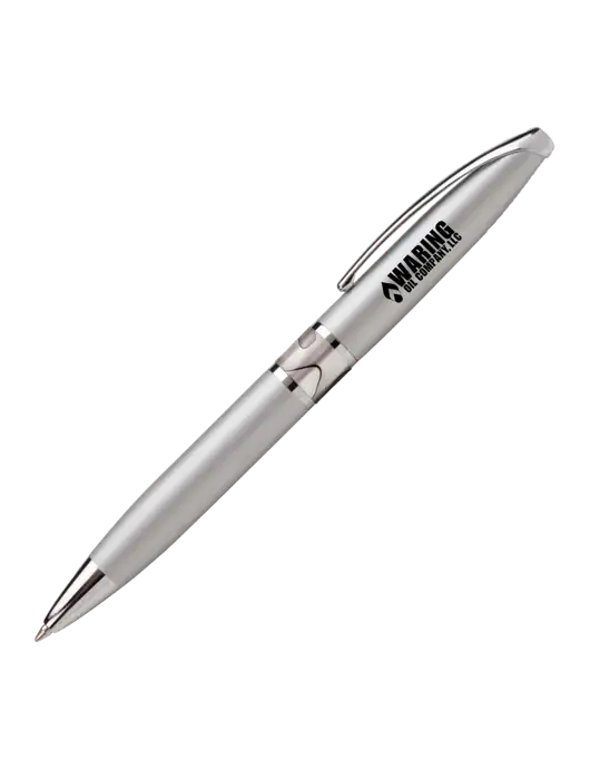 Illusion Silver Pen - Black Ink w/Waring Oil Logo