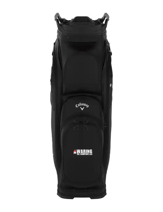 Callaway Org 14 Black Cart Golf Bag  w/Waring Oil Logo