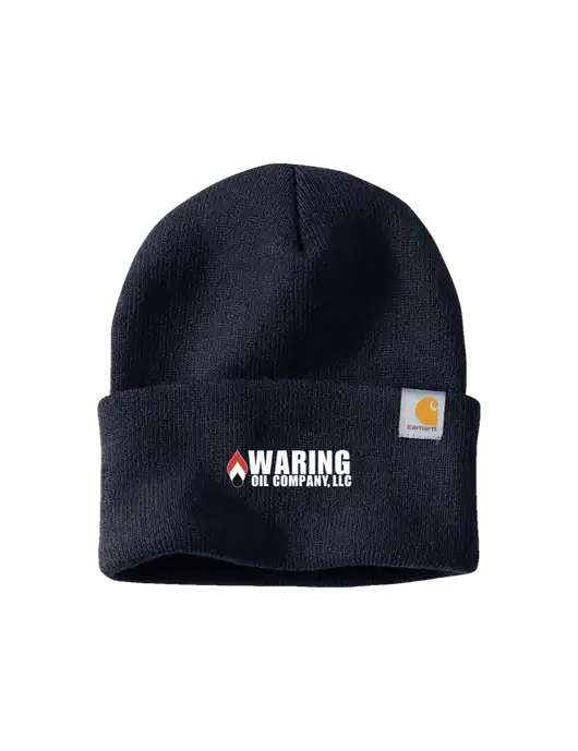 Carhartt Navy Watch Cap 2.0 w/Waring Oil Logo