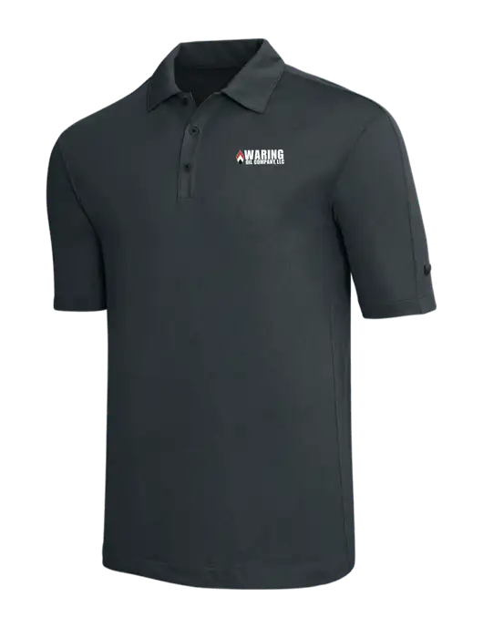 Nike Dark Grey Tech Sport Dri-FIT Polo w/Waring Oil Logo