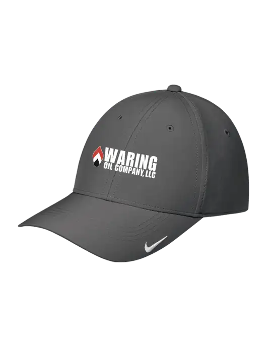 Nike Dark Grey Dri-FIT Legacy Cap w/Waring Oil Logo