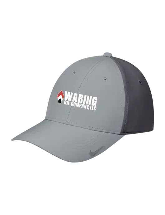 Nike Light Grey/Dark Grey Dri-FIT Legacy Cap w/Waring Oil Logo