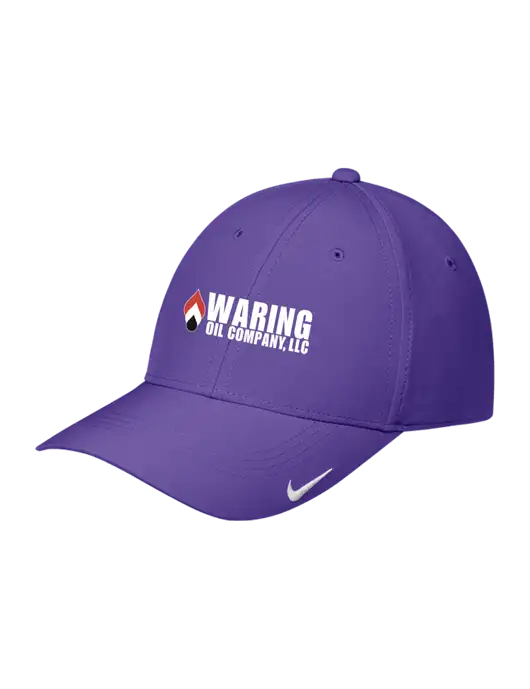 Nike Purple Dri-FIT Legacy Cap w/Waring Oil Logo