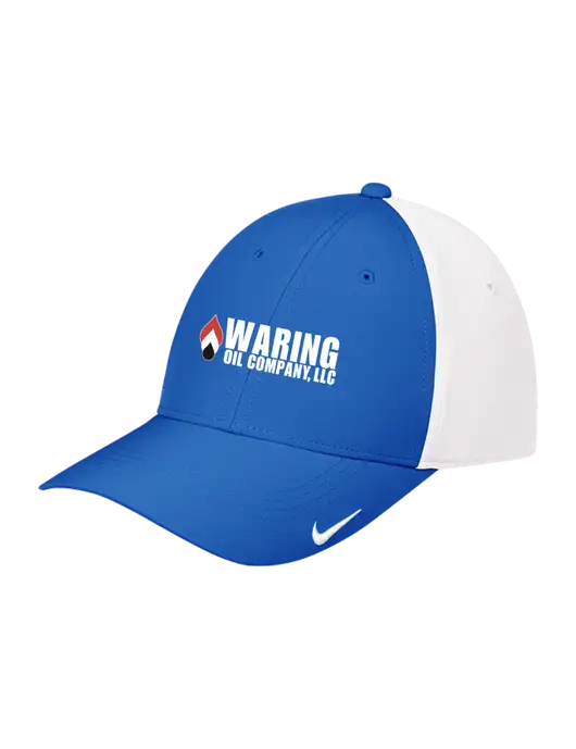 Nike Royal/White Dri-FIT Legacy Cap w/Waring Oil Logo