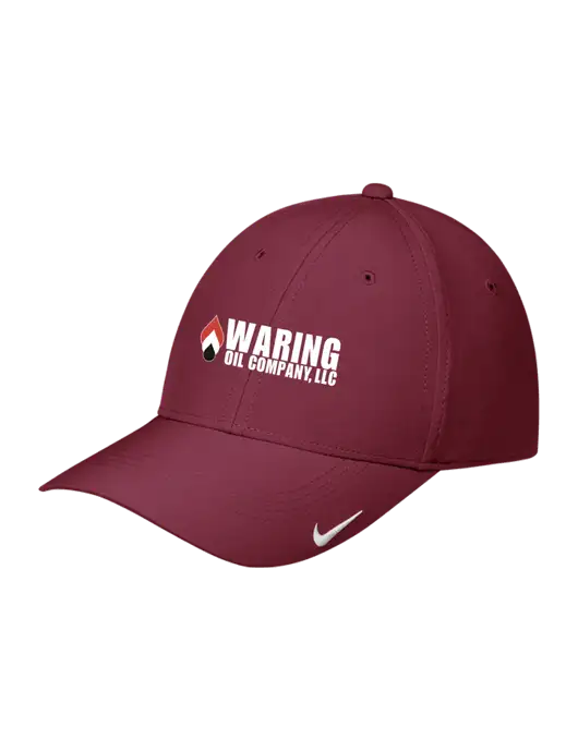 Nike Maroon Dri-FIT Legacy Cap w/Waring Oil Logo