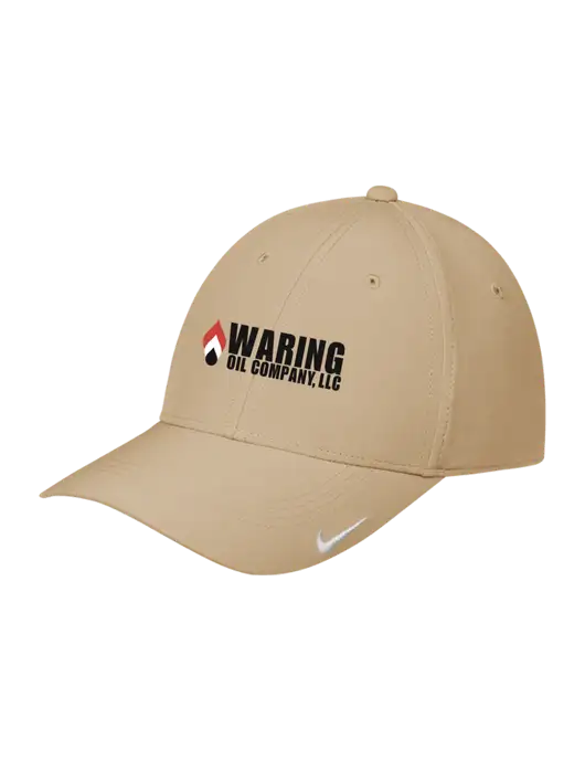 Nike Tan Dri-FIT Legacy Cap w/Waring Oil Logo
