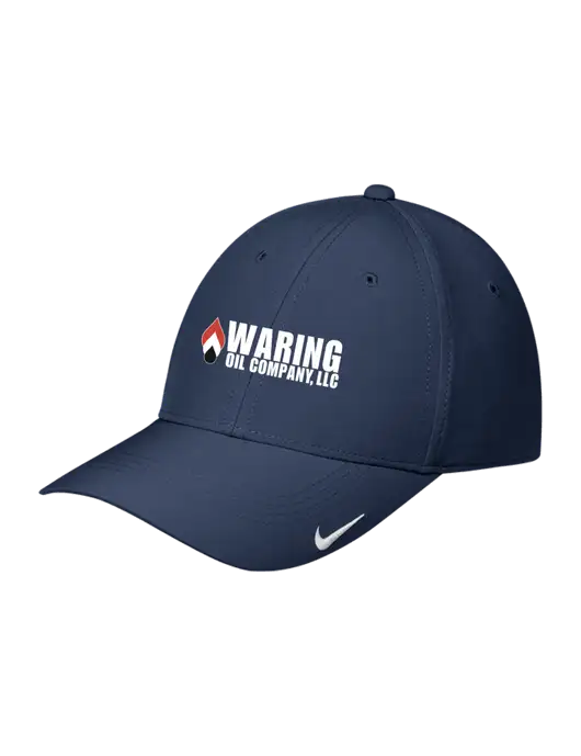 Nike Navy Dri-FIT Legacy Cap w/Waring Oil Logo