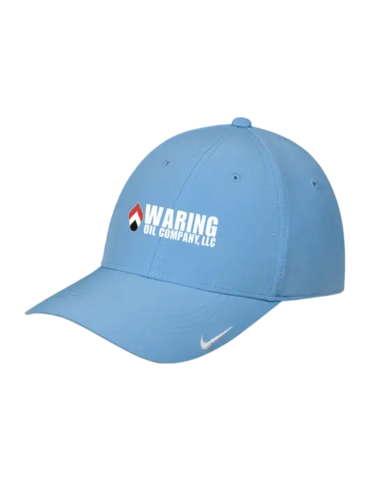 Nike Light Blue Dri-FIT Legacy Cap w/Waring Oil Logo