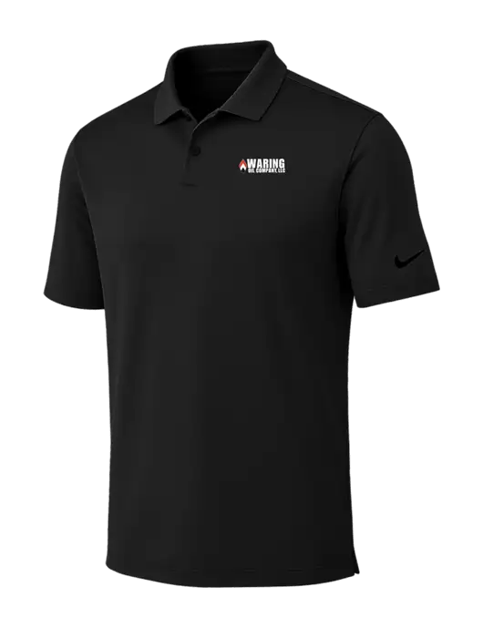 Nike Black Dri-FIT Vapor Polo w/Waring Oil Logo