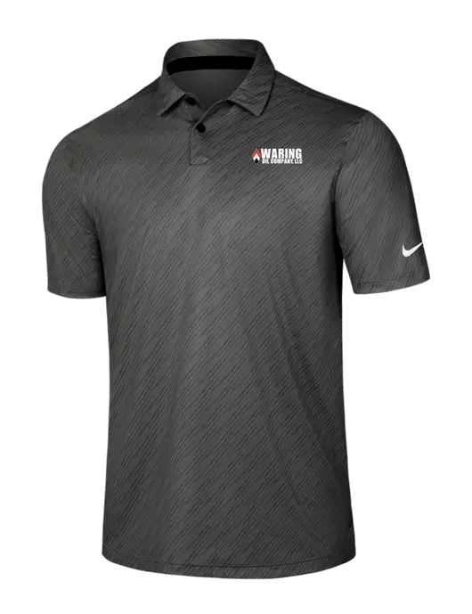 Nike Dark Grey Vapor Dash Polo w/Waring Oil Logo