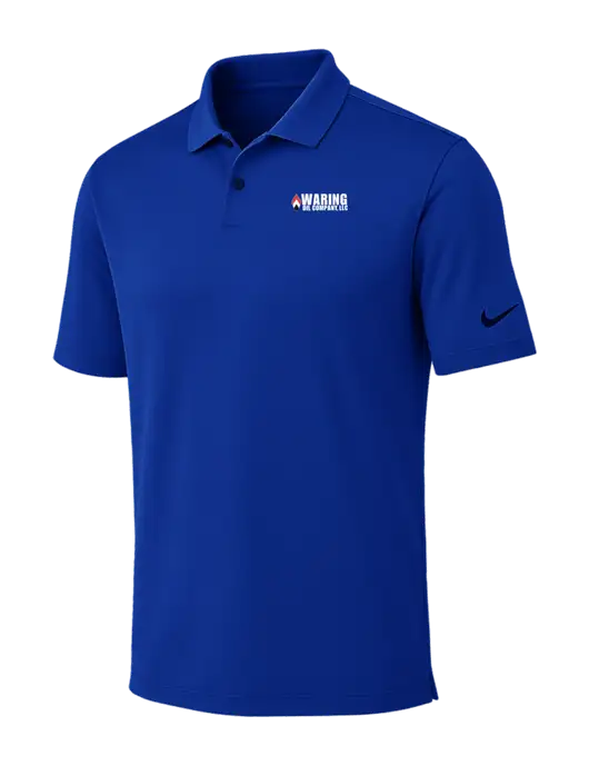 Nike Dark Royal Dri-FIT Vapor Polo w/Waring Oil Logo