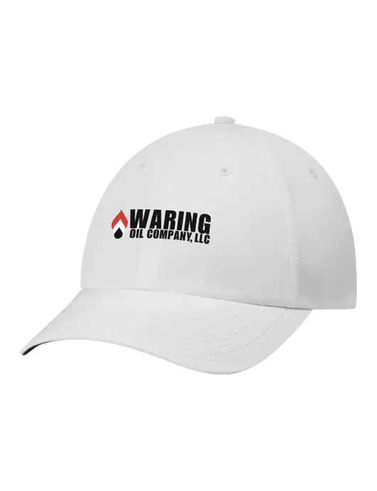 Richardson Relaxed Performance Lite White Cap w/Waring Oil Logo