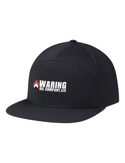 Richardson Black Cannon Cap w/Waring Oil Logo