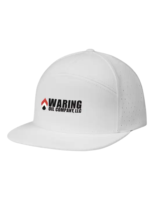Richardson White Cannon Cap w/Waring Oil Logo