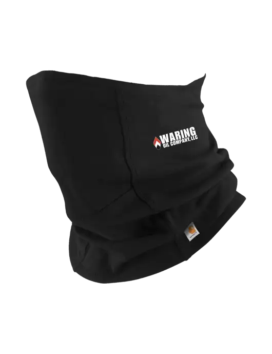 Carhartt Black Cotton Blend Filter Pocket Gaiter w/Waring Oil Logo