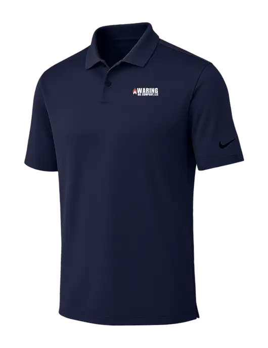 Nike Dark Navy Dri-FIT Vapor Polo w/Waring Oil Logo