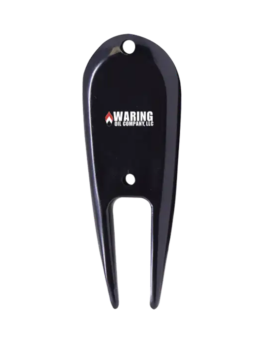 Black Divot Tool w/Waring Oil Logo