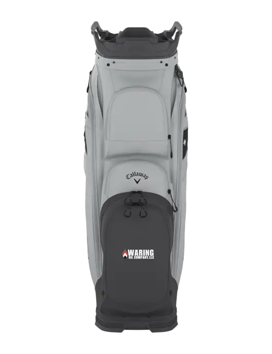 Callaway Org 14 Light Grey Cart Golf Bag  w/Waring Oil Logo