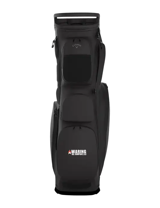 Callaway Fairway 14 Black Stand Golf Bag w/Waring Oil Logo