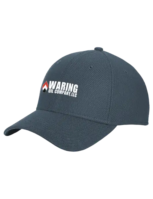 New Era Diamond Era Dark Slate Stretch Cap w/Waring Oil Logo