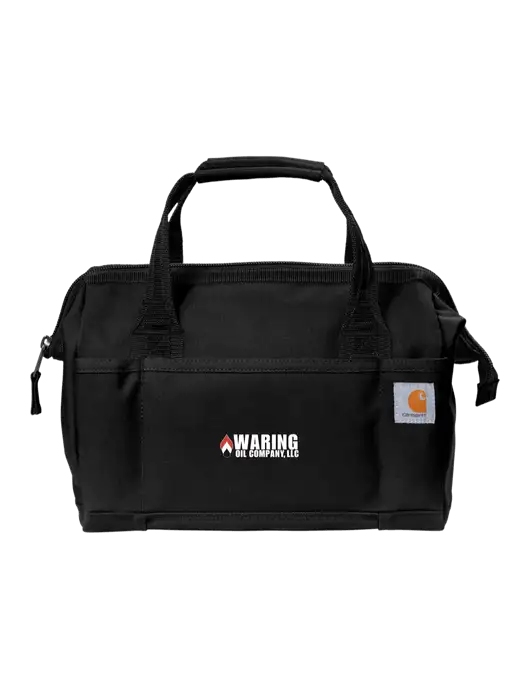 Carhartt Foundry Series 14” Black Tool Bag w/Waring Oil Logo