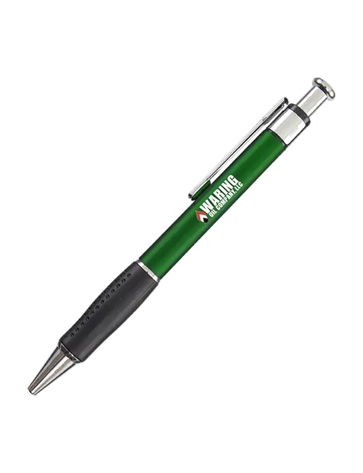 Malta Green Pen - Black Ink w/Waring Oil Logo