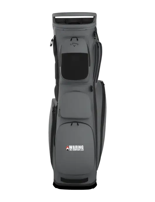 Callaway Fairway 14 Dark Grey Stand Golf Bag w/Waring Oil Logo